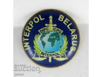 INTERPOL-BELARUS-POLICE-RARE MARK-INTERPOL BELARUS