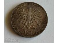 .1988 10 MARKS CARL ZEISS GERMAN SILVER ZEISS COIN