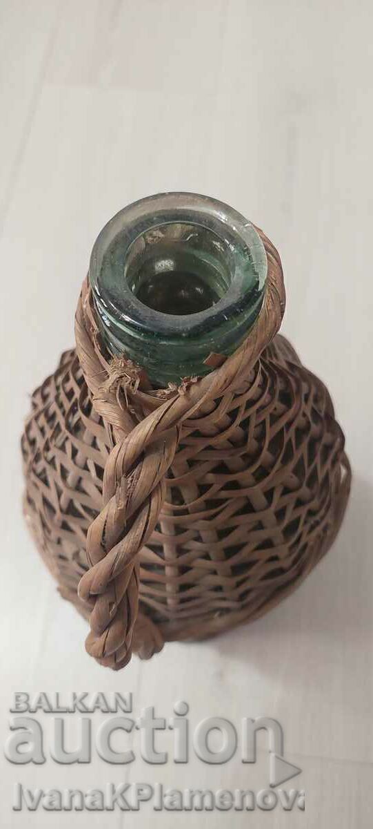 Damajana tricotat retro inaltime 40cm - 5