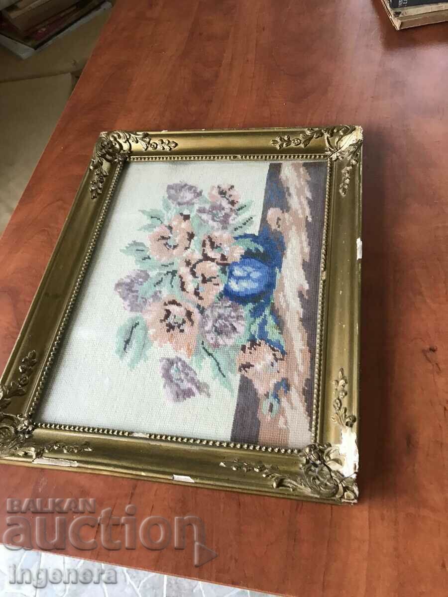 EARLY SOCIETY TAPESTRY SEWED PANEL WOOD FRAME - 5 EARLY SOCIETY TAPESTRY SEWED PANEL WOOD FRAME - 5