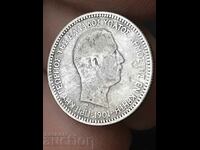 Greece Crete 50 Lepta 1901 Rare Silver Coin