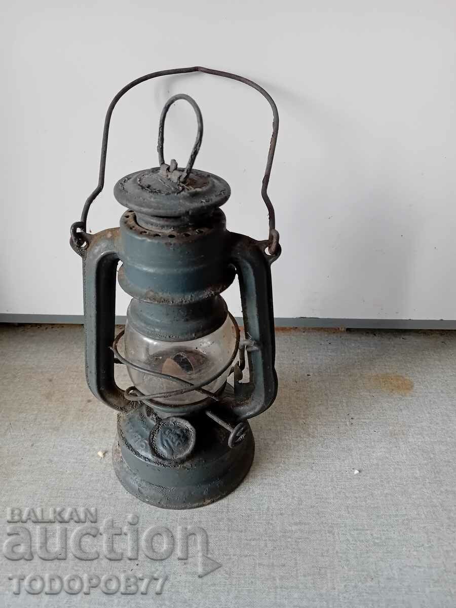 Old German gas lantern