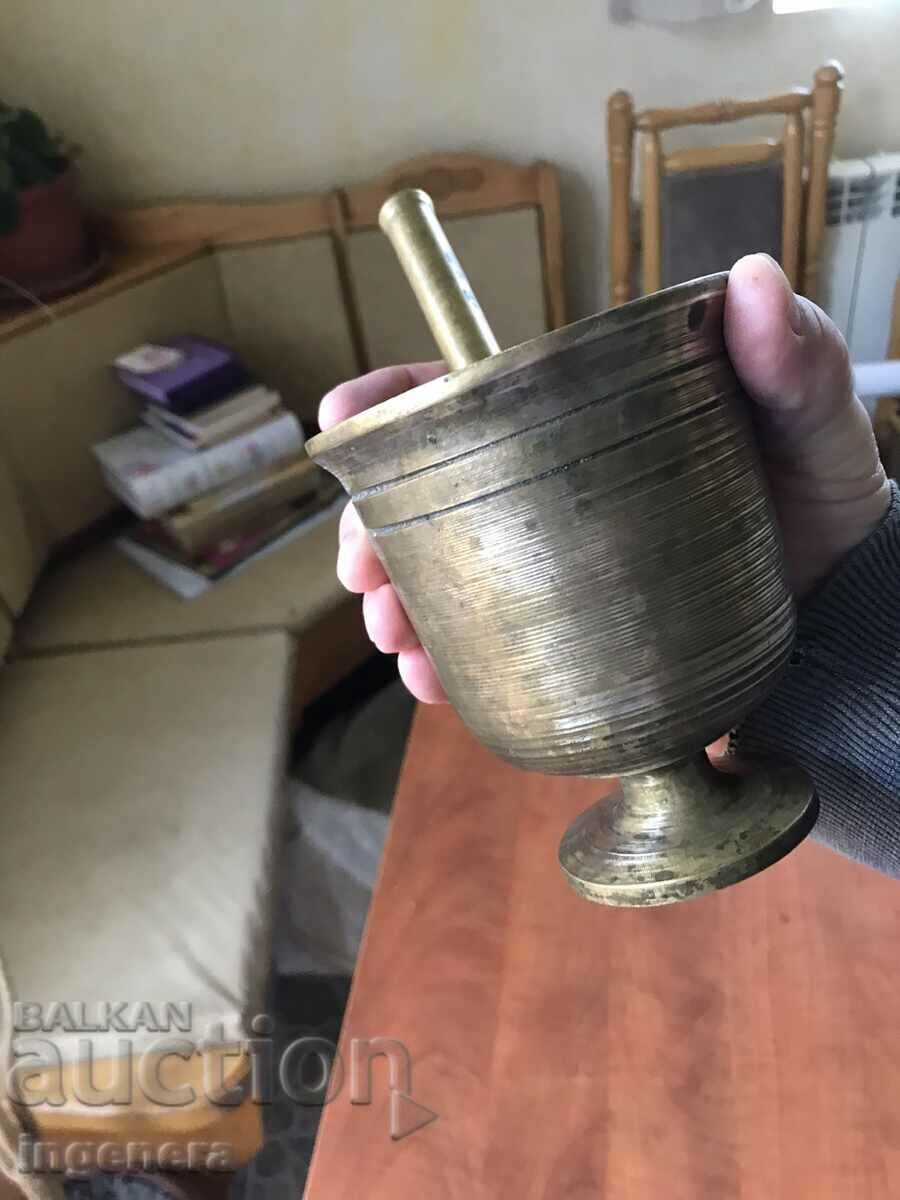 MORTAR MORTAR HAMMER SOLID BRONZE 90-YEAR-1200 GR. with price 65.00 BGN | € 33.23 MORTAR MORTAR HAMMER SOLID BRONZE 90-YEAR-1200 GR. with price 65.00 BGN | € 33.23