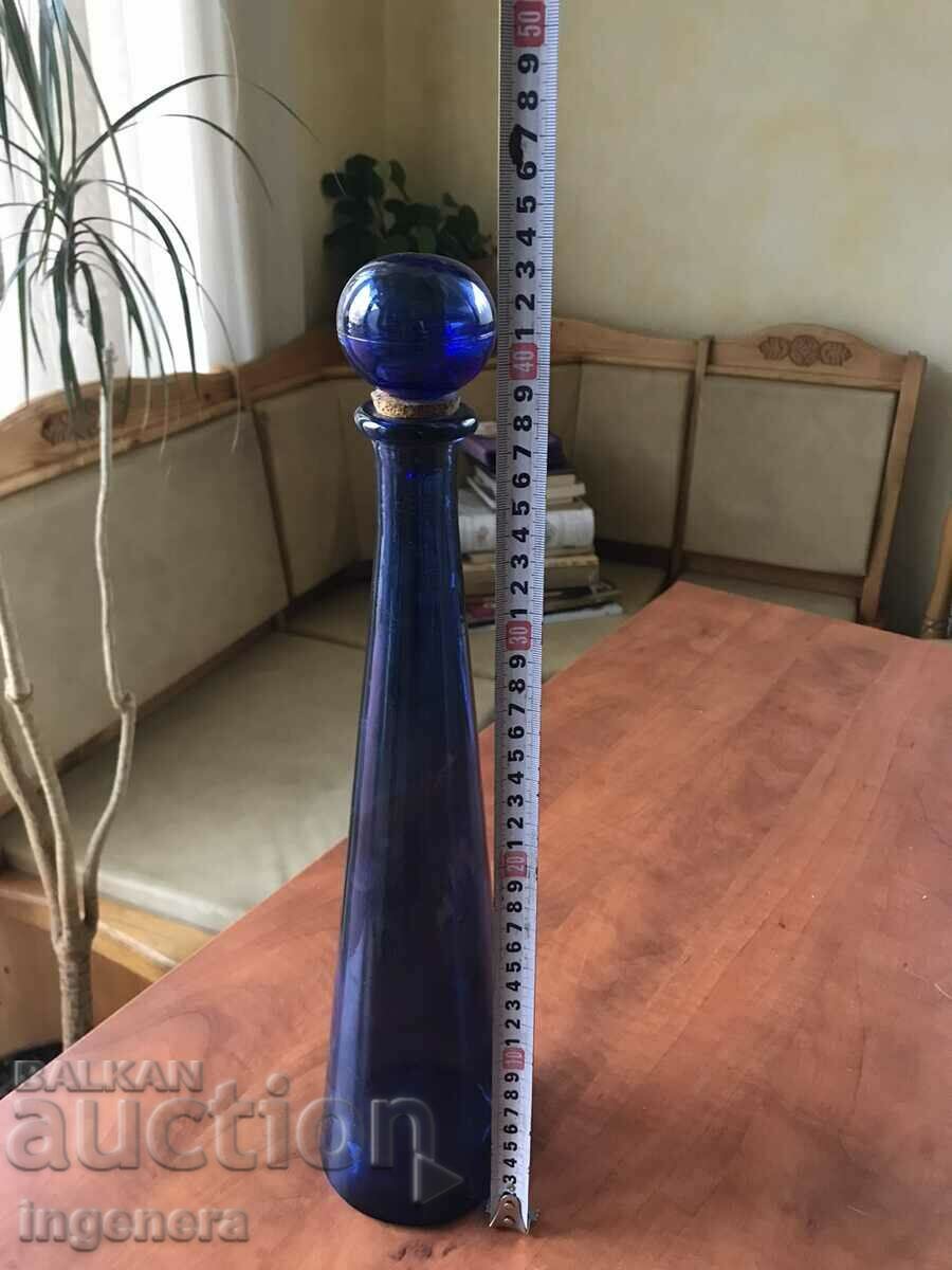 BOTTLE BOTTLE COLLECTIBLE GLASS COBALT BLUE -1 L with price 29.00 BGN | € 14.83 BOTTLE BOTTLE COLLECTIBLE GLASS COBALT BLUE -1 L with price 29.00 BGN | € 14.83