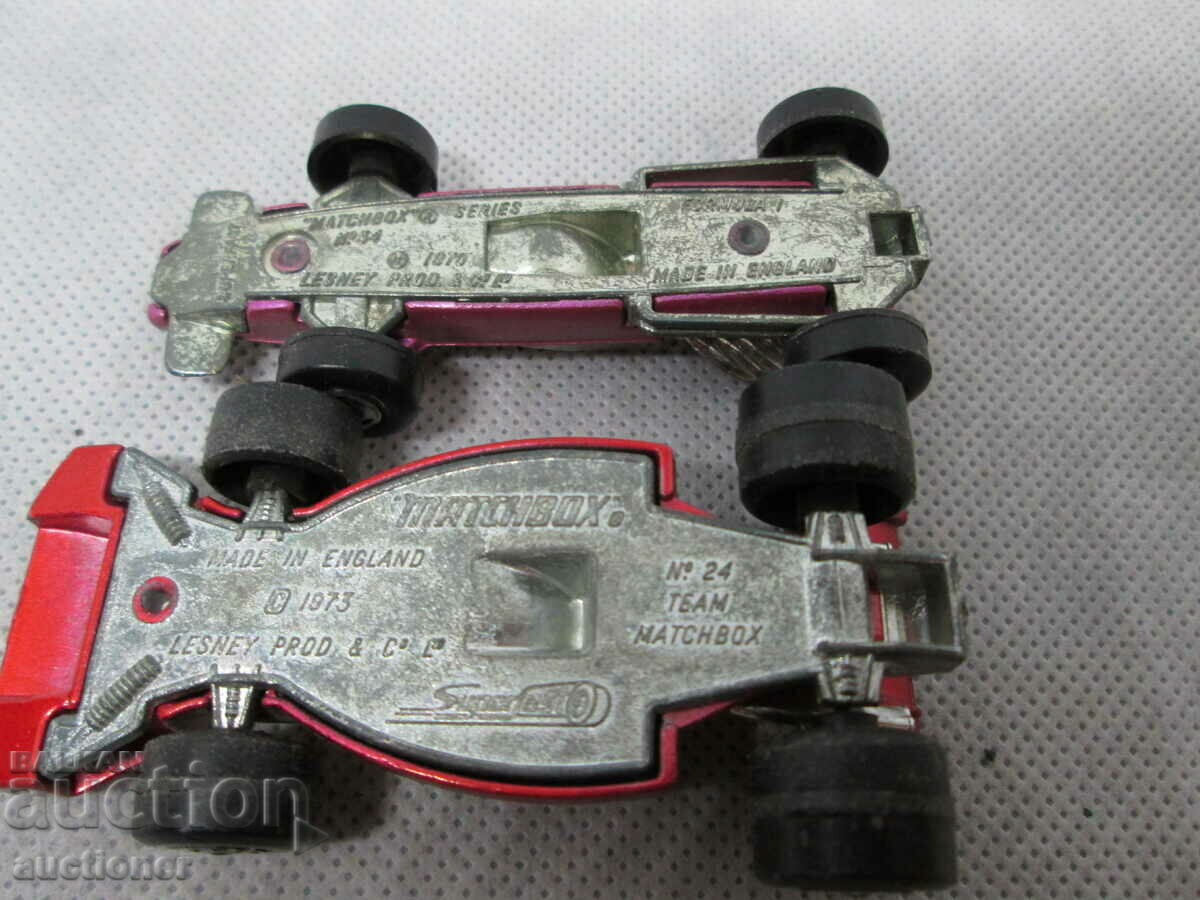 MATCHBOX ENGLAND-FORMULA 1 TROLLEY LOT - 7