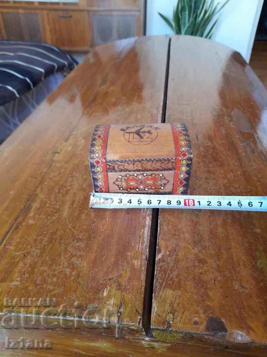 Old wooden jewelry box BGA Balkan - 5 Old wooden jewelry box BGA Balkan - 5