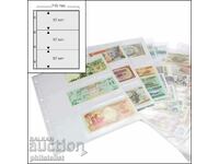 SAFE 5483 - transparent sheets for 3 banknotes 215x97 mm