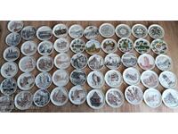 Lot of porcelain, plates, 51 pieces, Germany, perfect