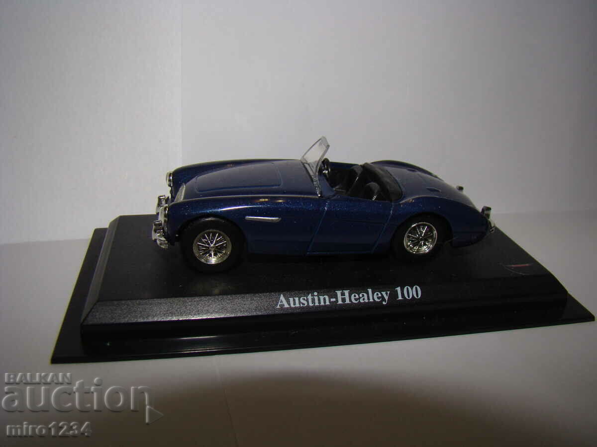 БЗЦ  1:43  AUSTIN HEALEY 100  ИГРАЧКА  МОДЕЛ КОЛИЧКА