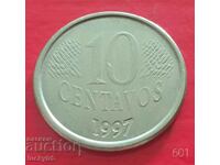 10 centavos 1997 - Βραζιλία