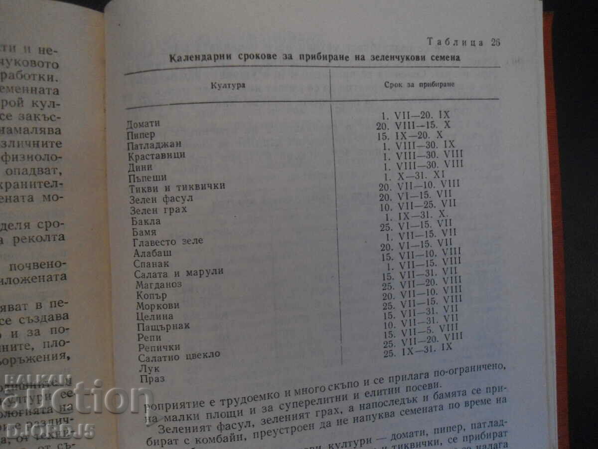 Calendar for the vegetable grower - 7 Calendar for the vegetable grower - 7