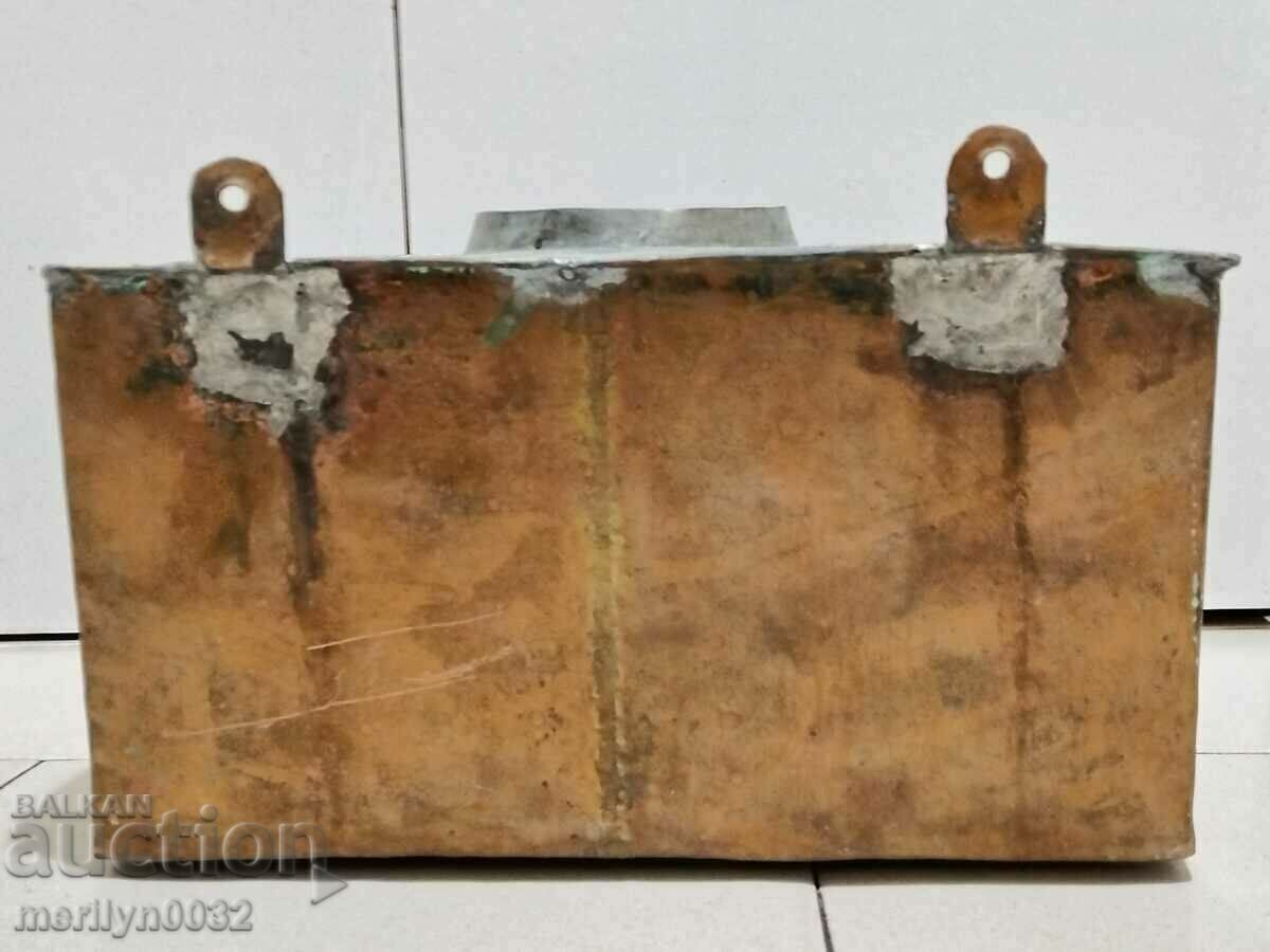 Rezervor de apă lavoar din cupru cositorit - 6