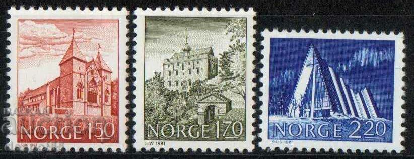 1981. Norvegia. Clădiri.