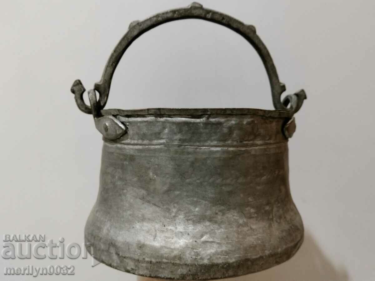 Old copper kettle, copper, cauldron, cauldron, copper vessel - 7 Old copper kettle, copper, cauldron, cauldron, copper vessel - 7