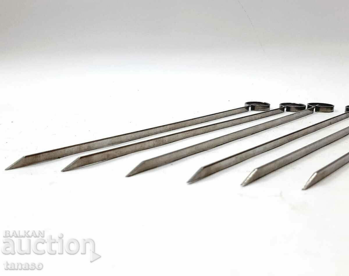 Auction Flat skewers 30 cm, set of 6 pcs. (7.3) Auction Flat skewers 30 cm, set of 6 pcs. (7.3)