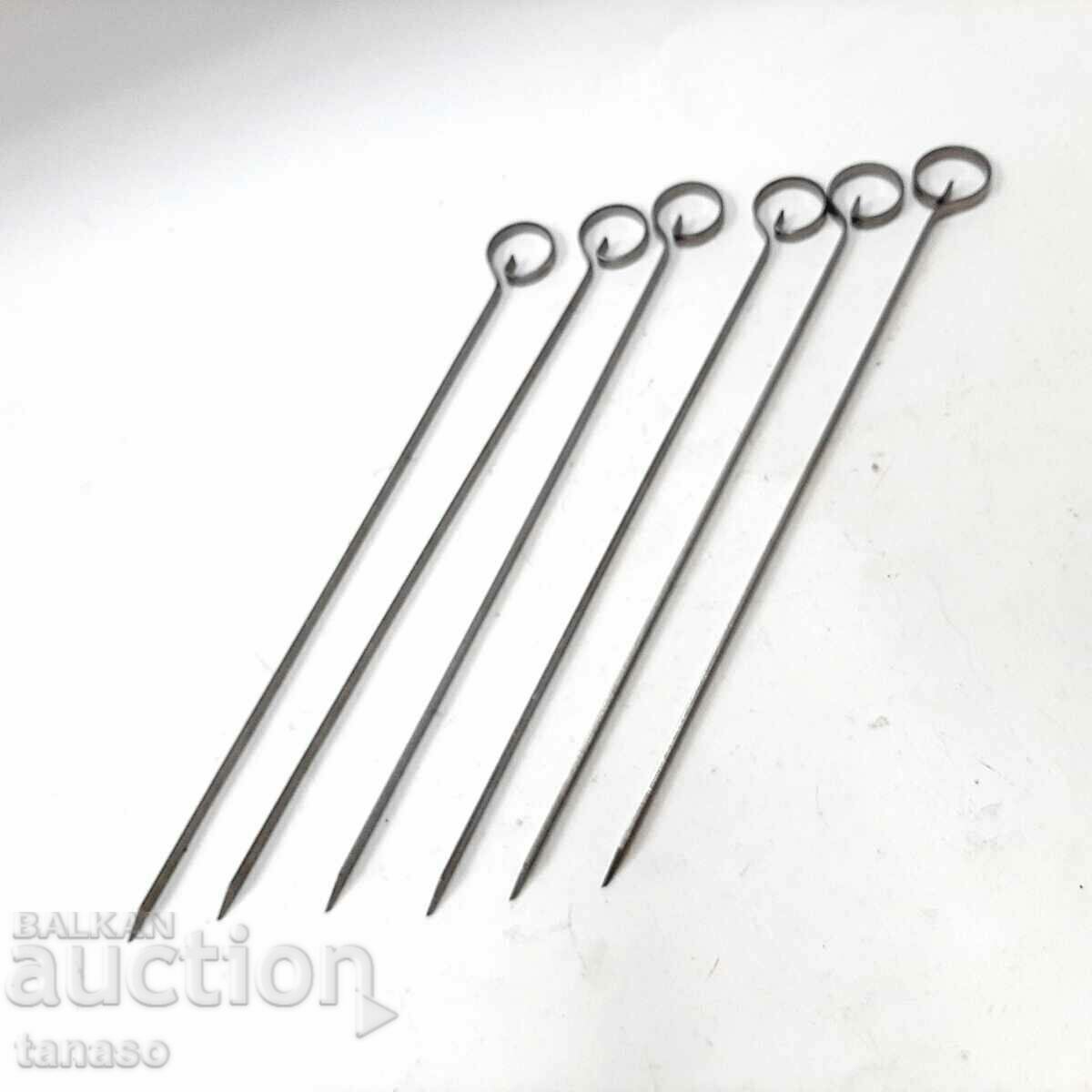 Flat skewers 30 cm, set of 6 pcs. (7.3) - 5 Flat skewers 30 cm, set of 6 pcs. (7.3) - 5