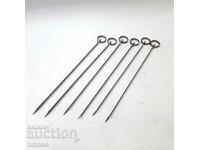 Flat skewers 30 cm, set of 6 pcs. (7.3)