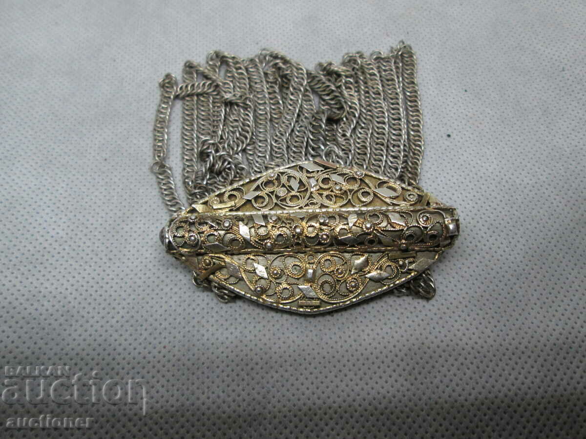 BRATARA RENASTEREA DIN ARGINT CU PLACI DE AUR, BIJUTERII - 5