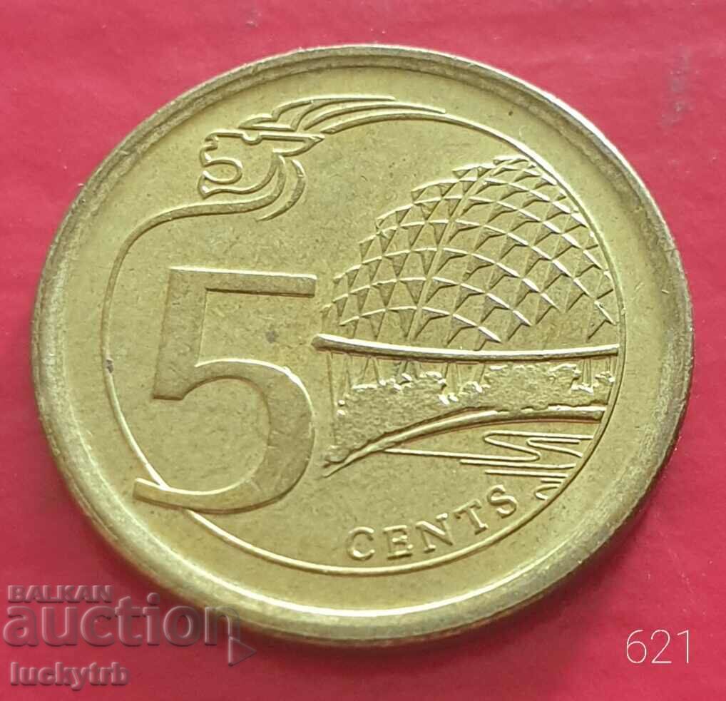 5 cenți 2013 - Singapore