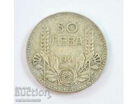 50 Leva 1934 - Bulgaria › Tsar Boris III