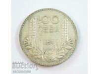 100 Leva 1934 - Bulgaria › Tsar Boris III