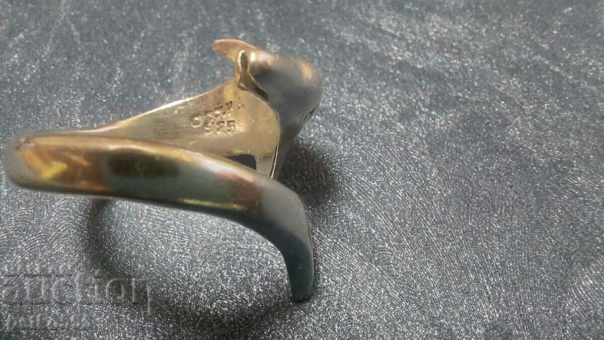 Ασημένιο γυναικείο δαχτυλίδι με τιμή € 35.00 | 68.45 BGN