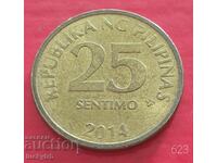 25 centimos 2014 - Filipine