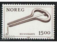 1982. Norway. A musical instrument.