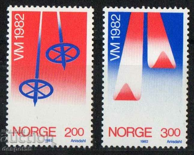 1982. Norway. World Ski Championships.