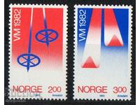 1982. Norvegia. Campionatele Mondiale de schi.