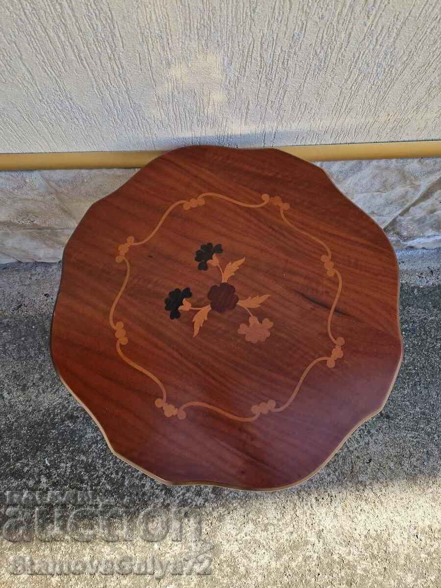 Lovely antique solid marquetry buffet - 5 Lovely antique solid marquetry buffet - 5