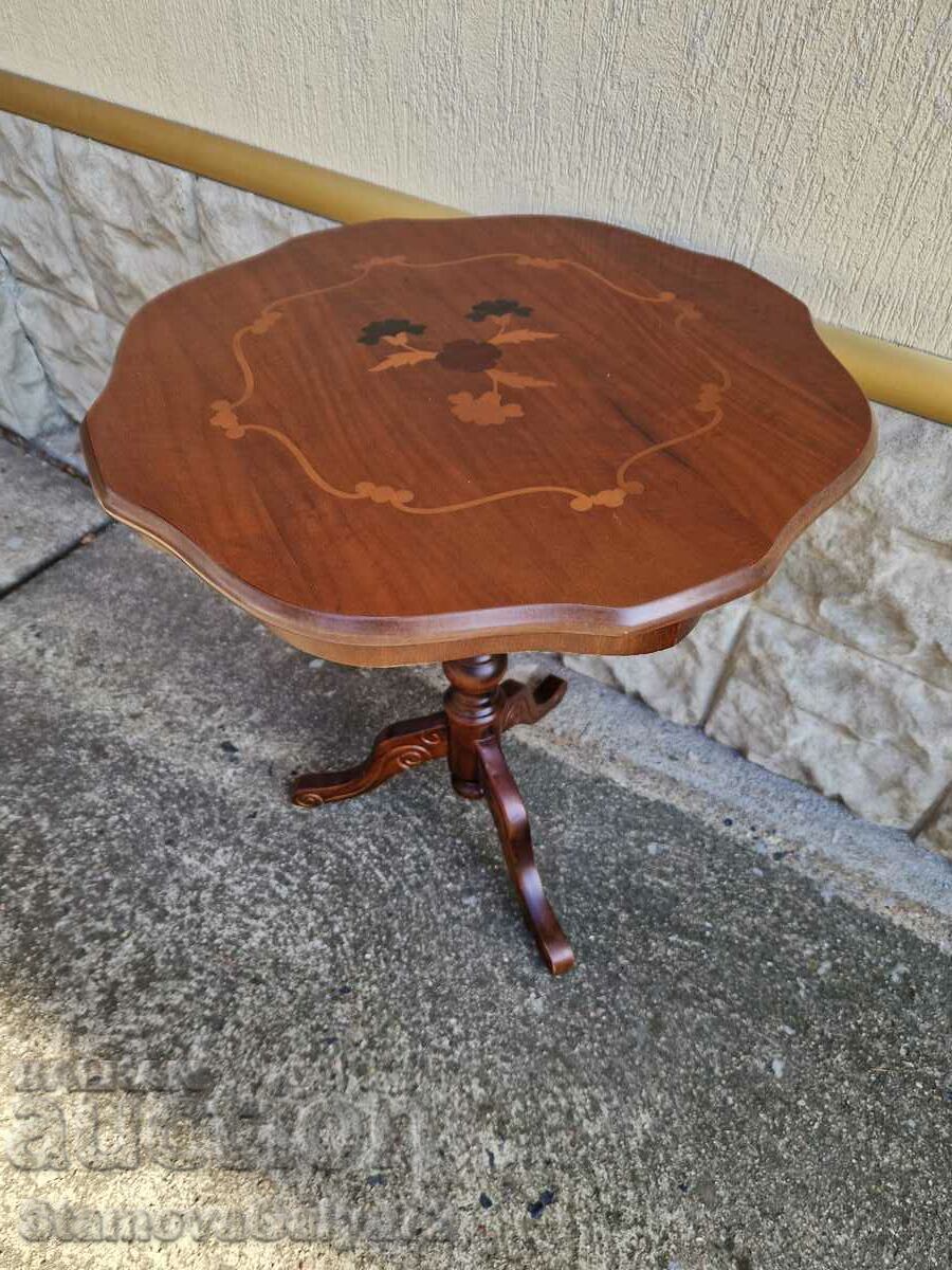 Lovely antique solid marquetry buffet - 7 Lovely antique solid marquetry buffet - 7