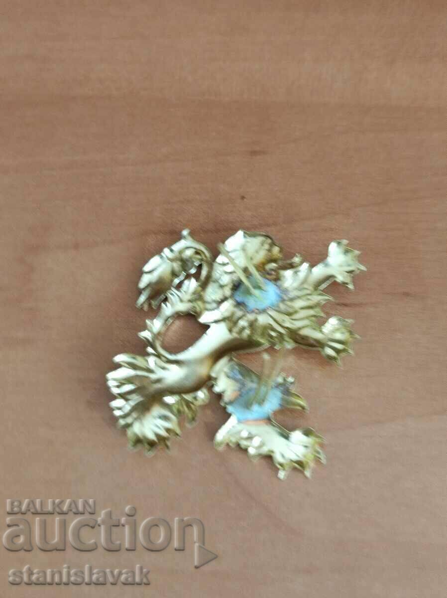 Lion cockades gold and silver - 6 Lion cockades gold and silver - 6