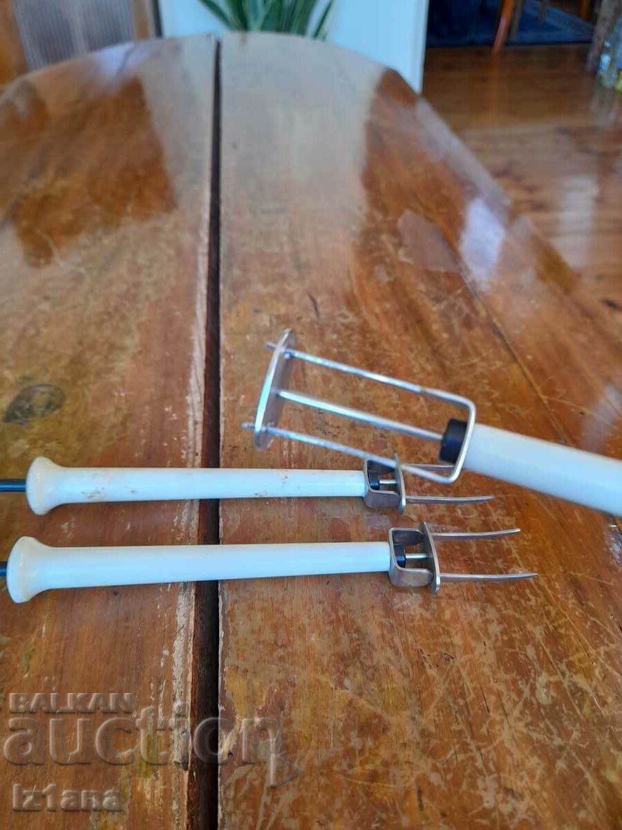 Furculiță automată veche, furculițe pentru cocktailuri - 5 Furculiță automată veche, furculițe pentru cocktailuri - 5