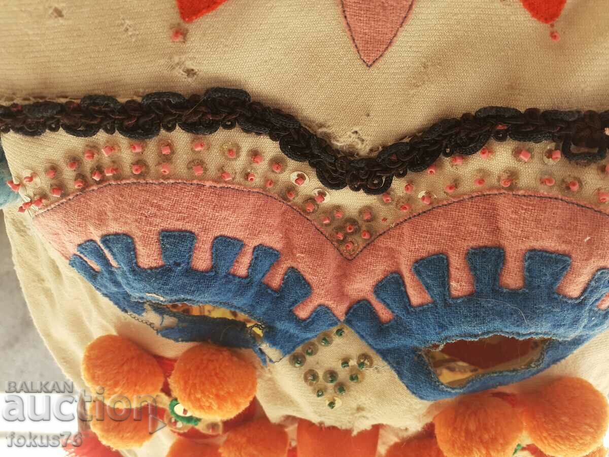 Delivery of Old colorful kuker mask costume folklore Delivery of Old colorful kuker mask costume folklore