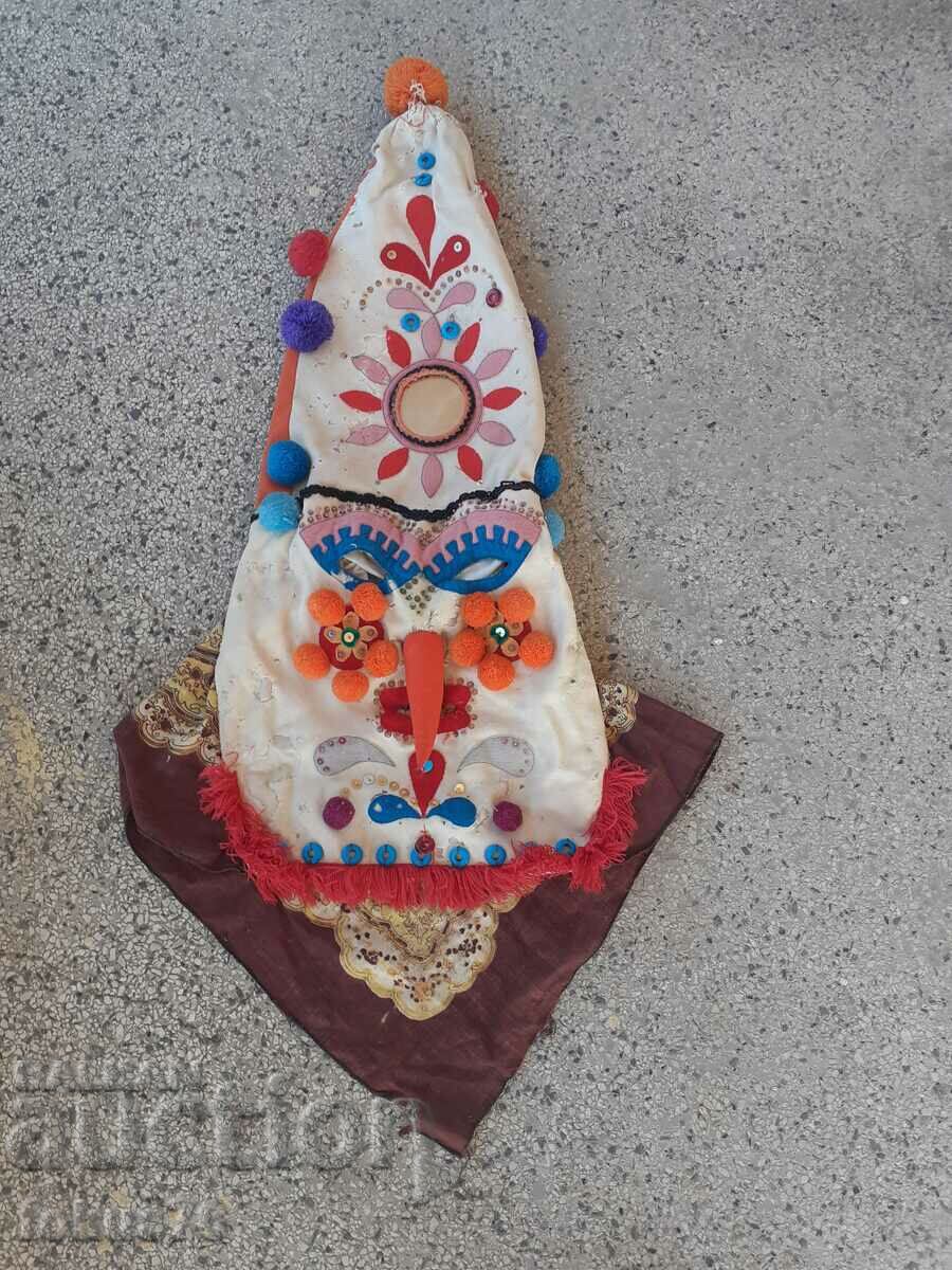 Old colorful kuker mask costume folklore - 6 Old colorful kuker mask costume folklore - 6
