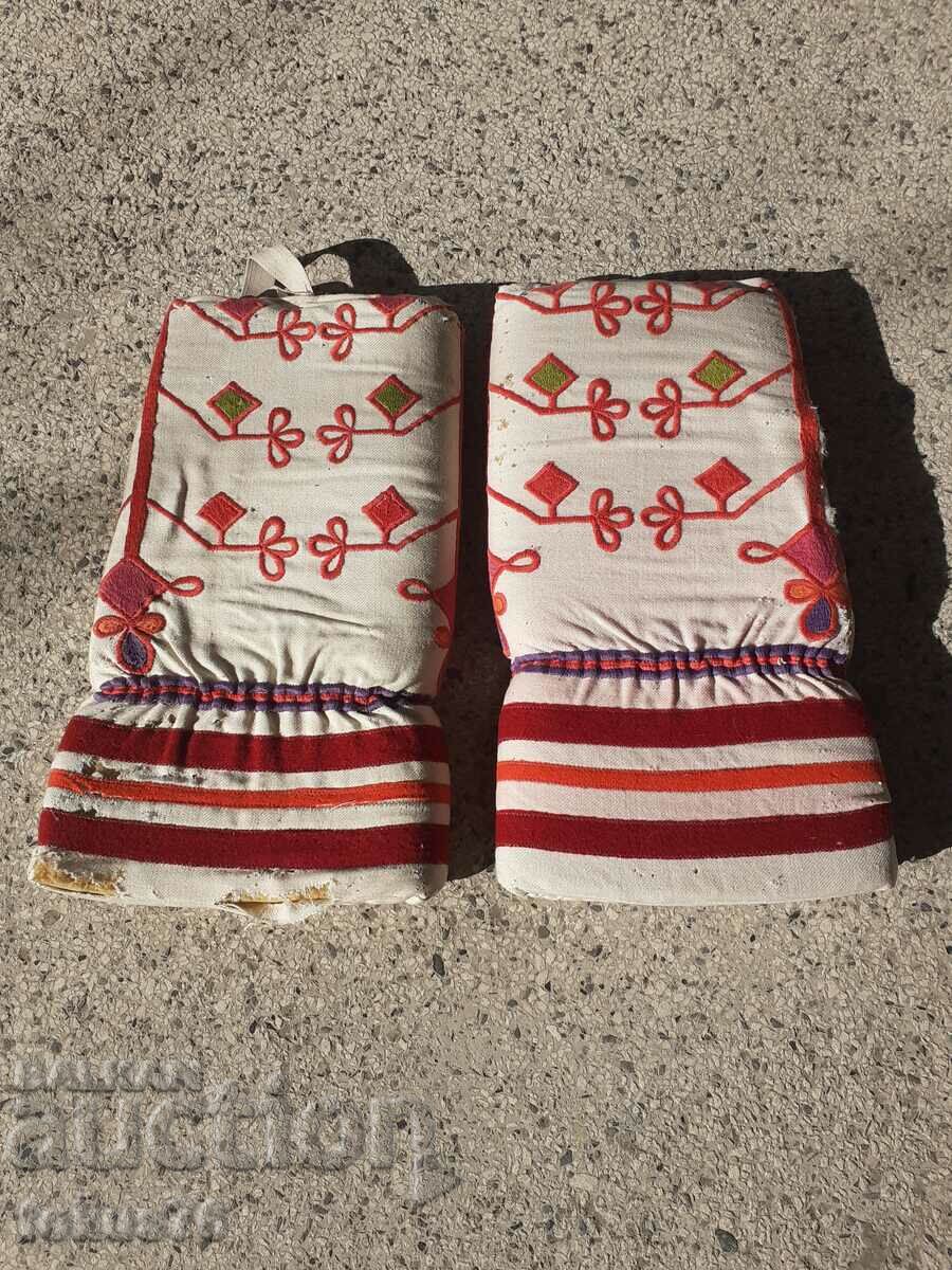 Old earrings from a folk costume