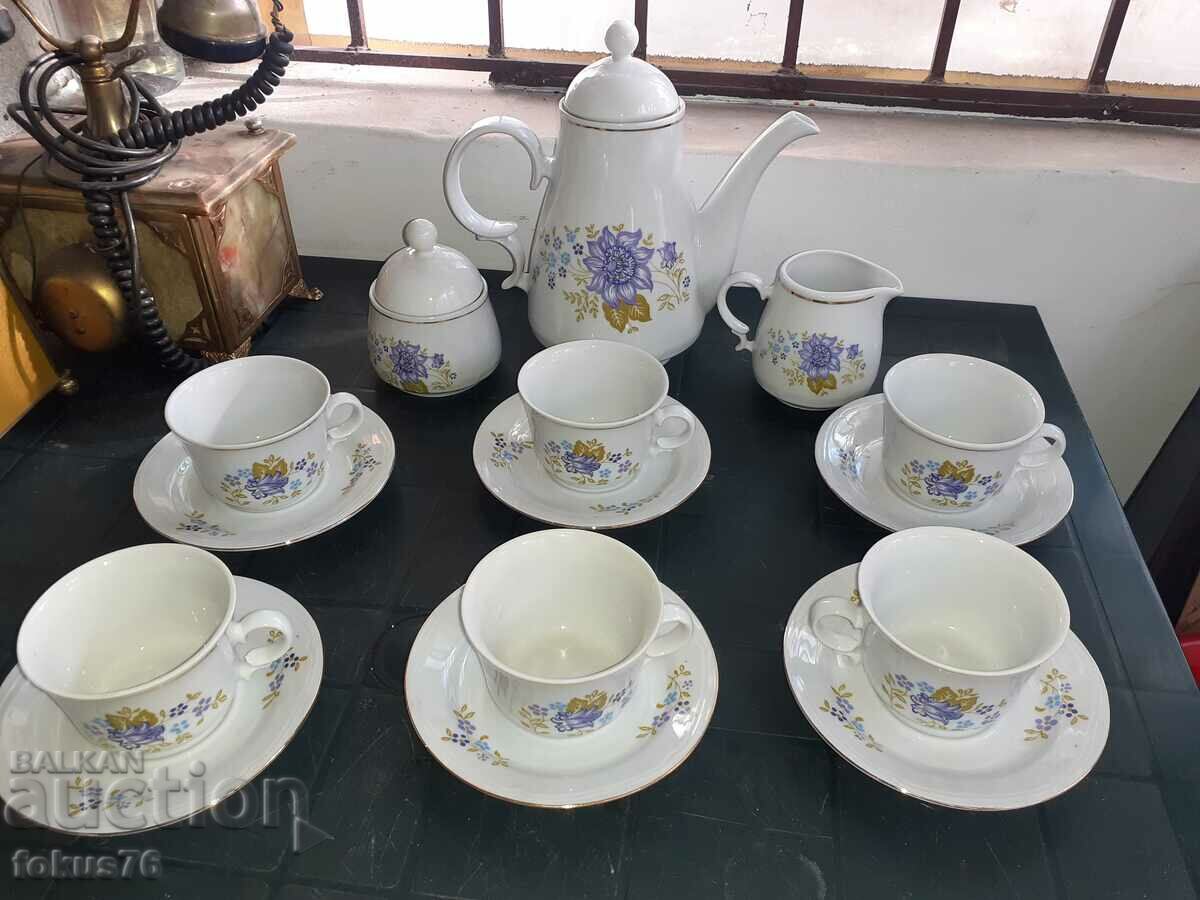 Amazing coffee service Bulgarian porcelain Dyanko Stefanov - 6 Amazing coffee service Bulgarian porcelain Dyanko Stefanov - 6