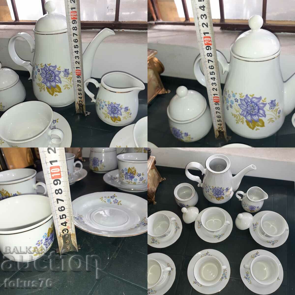 Amazing coffee service Bulgarian porcelain Dyanko Stefanov - 7 Amazing coffee service Bulgarian porcelain Dyanko Stefanov - 7