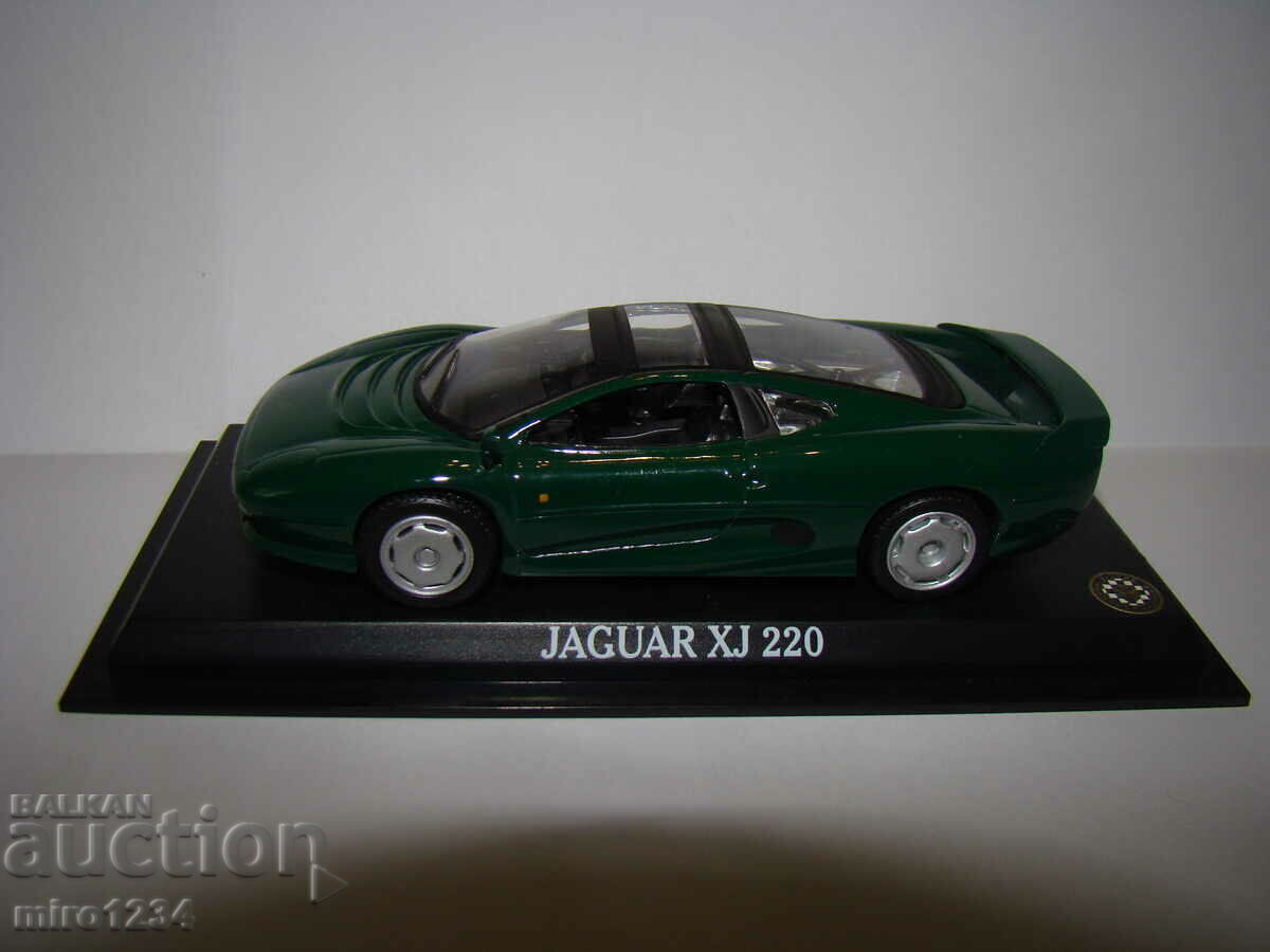 BZC 1:43 JAGUAR XJ 220 TOY MODEL TROLLEY