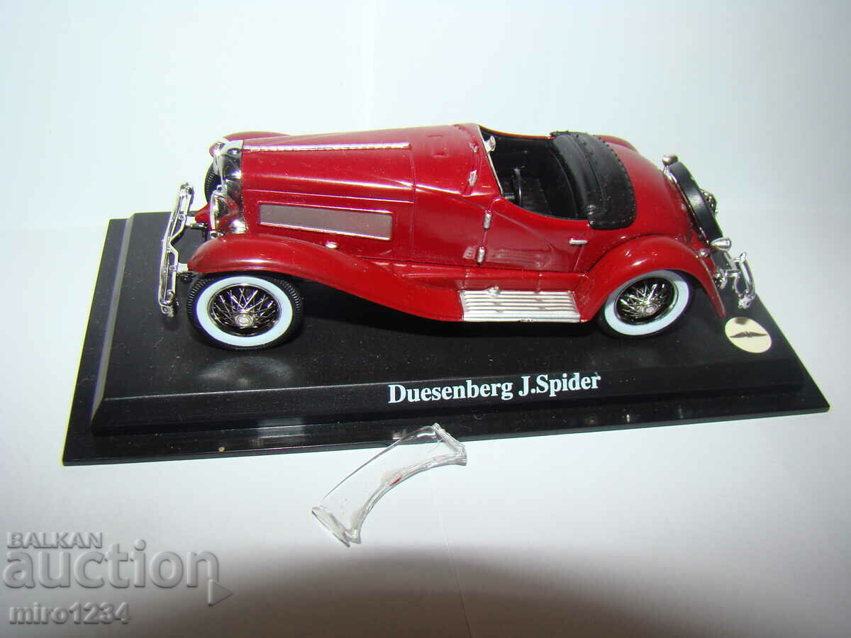 BZC 1:43 DUESENBERG J.SPIDER TOY MODEL TROLLEY