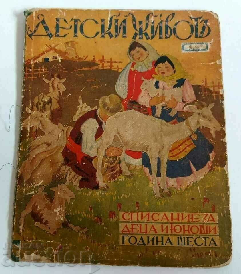 .ΠΑΛΙΟ ΕΞΩΦΥΛΛΟ 1935 ΠΑΙΔΙΚΗ ΖΩΗ ΒΑΣΙΛΕΙΟ ΕΙΚΟΝΑ ΕΙΚΟΝΑ