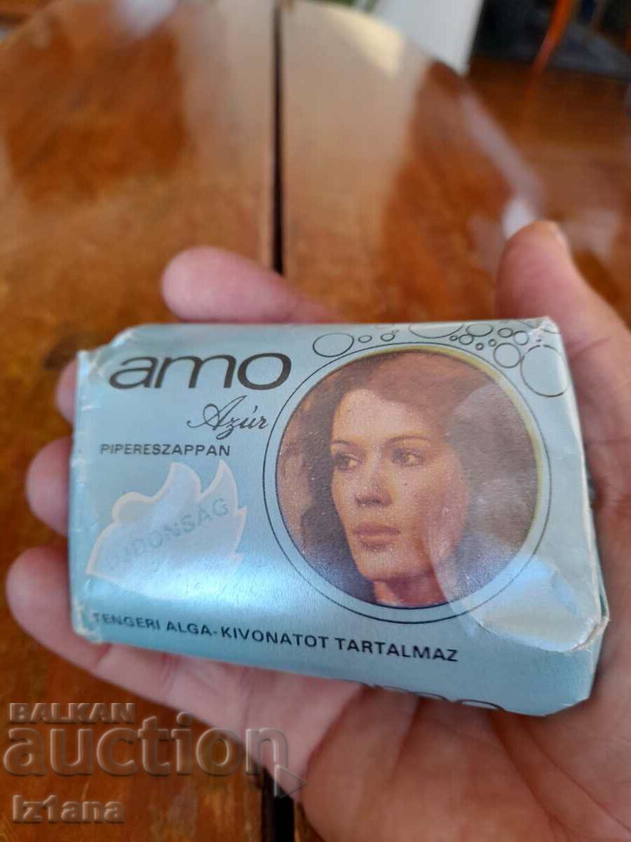 Old soap Amo Azur with price 22.00 BGN | € 11.25 Old soap Amo Azur with price 22.00 BGN | € 11.25