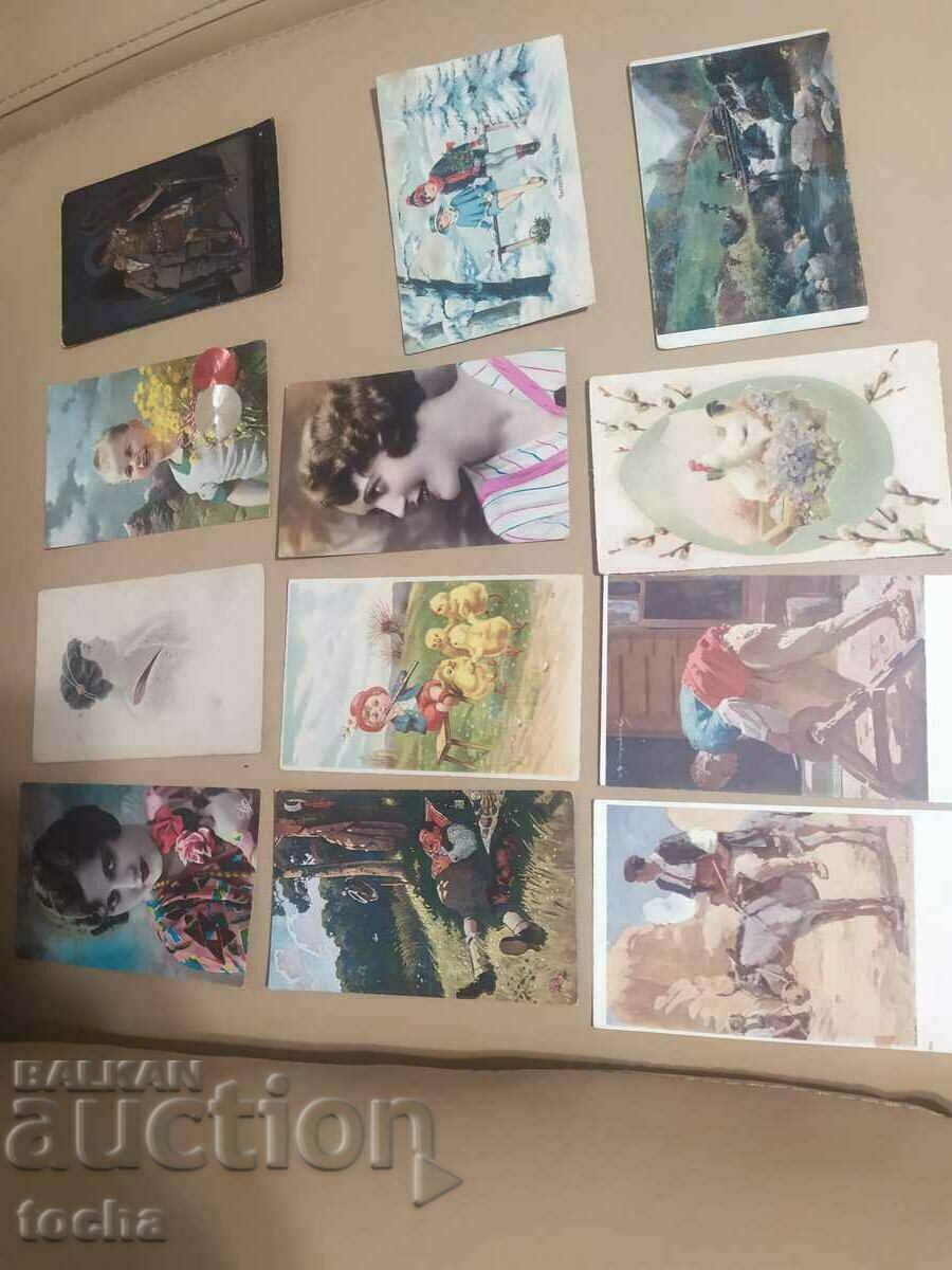 Great collection of 65 postcards 1900-1930 with price 260.00 BGN | € 132.94 Great collection of 65 postcards 1900-1930 with price 260.00 BGN | € 132.94