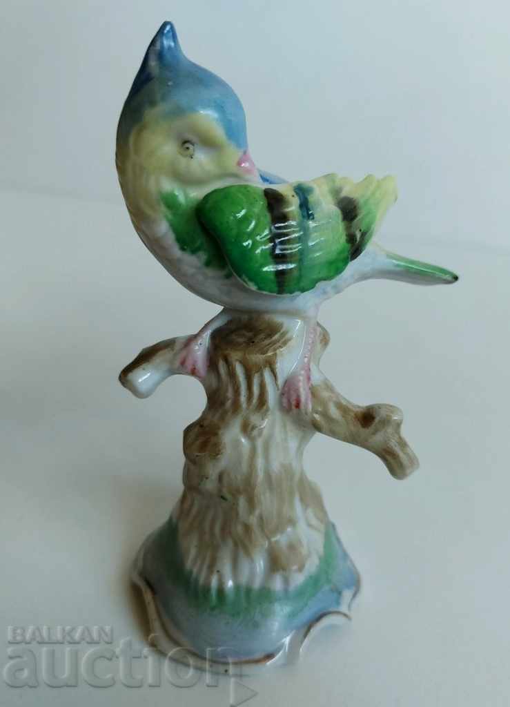 .FIGURĂ PORCELANĂ STATUETA PASĂRĂ FIGURĂ PĂSĂRĂ