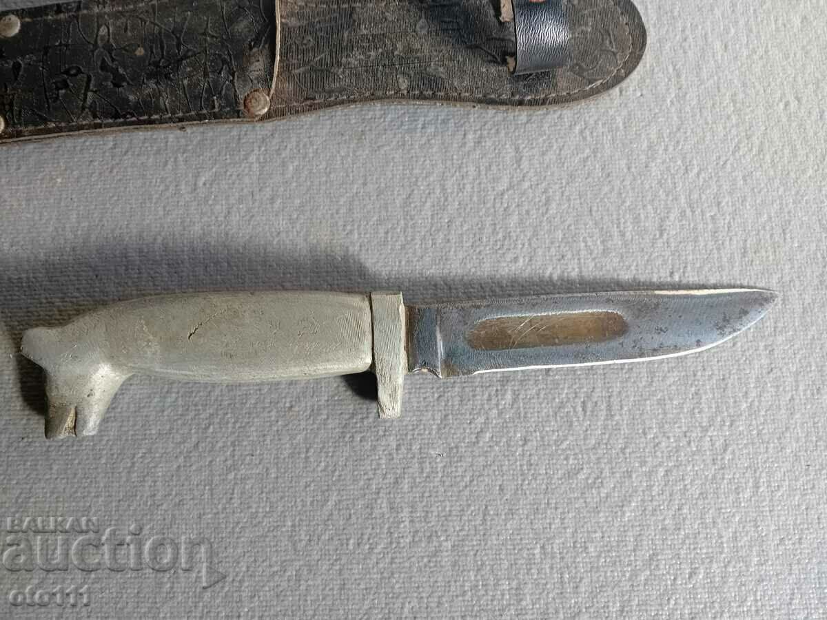 Delivery of OLD DOG'S HEAD KNIFE - SOLINGEN BLADE