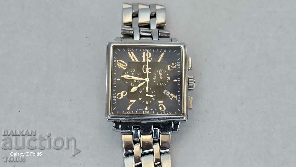 GUESS SWISS MADE QUARTZ RARE NU STIU DACA FUNCTIONEAZA B Z C !!!