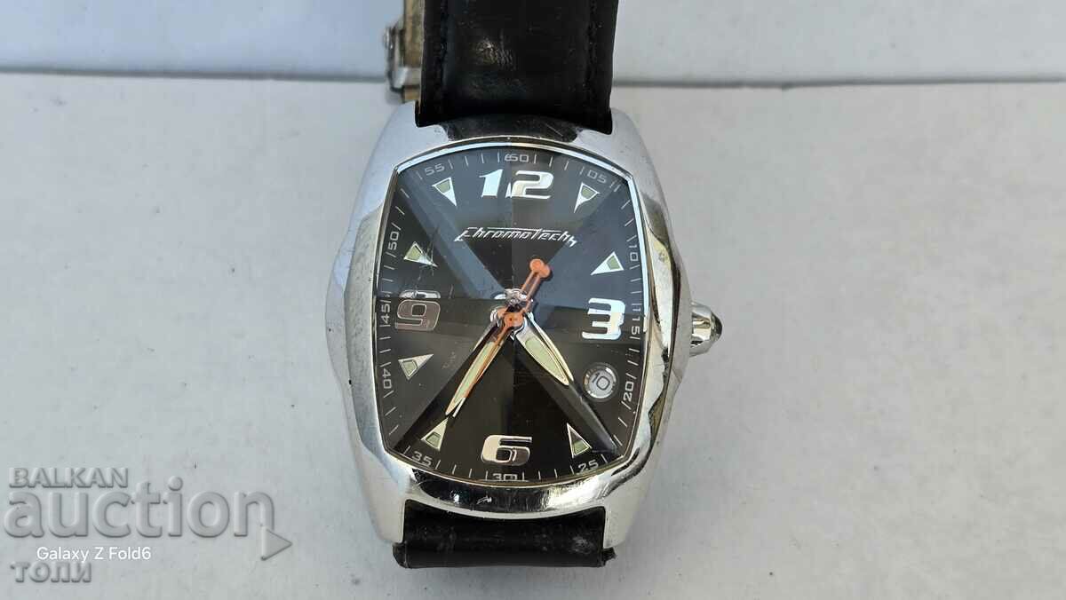 CHRONOTECH QUARTZ RARE WORKS NO WARRANTY B Z C !!!