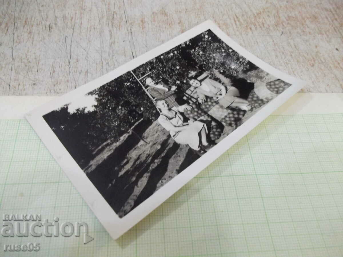 Auction Old photo of three women in the orchard Auction Old photo of three women in the orchard