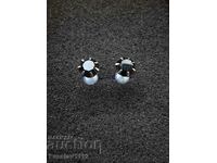 Onyx earrings 6mm